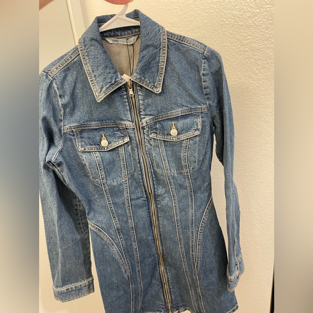 Zara denim dress
